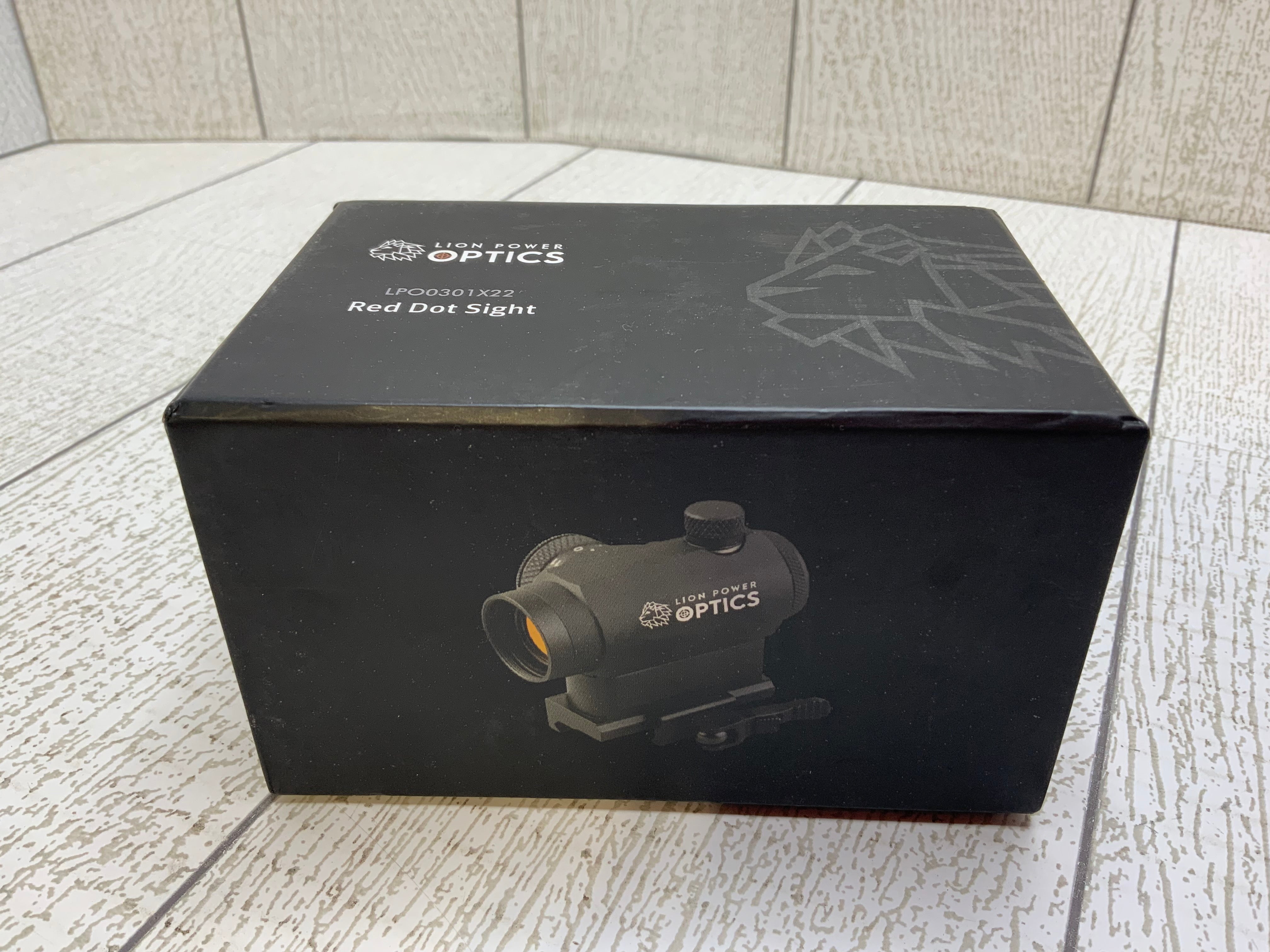 Lion Power Optics LPO030 Red Dot Scope Sight 1 x 22 (7950546043118)